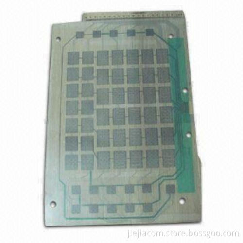 Flexible PCB with Silver Paste Printed on Double 0.1mm PET, Ideal for Membrane Switches and Toys